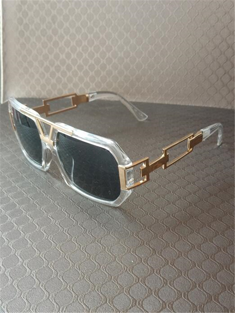 KAPELUS Square transparent frame sunglasses for women Fashionable UV proof 400 glasses Sunshades for both men and women