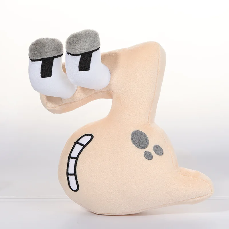 10Pcs 0-9 Number Lore Plush Toy Character Doll Kawaii Stuffed Animal Alphabet Lore Plushie Toys for Children Educational Gifts