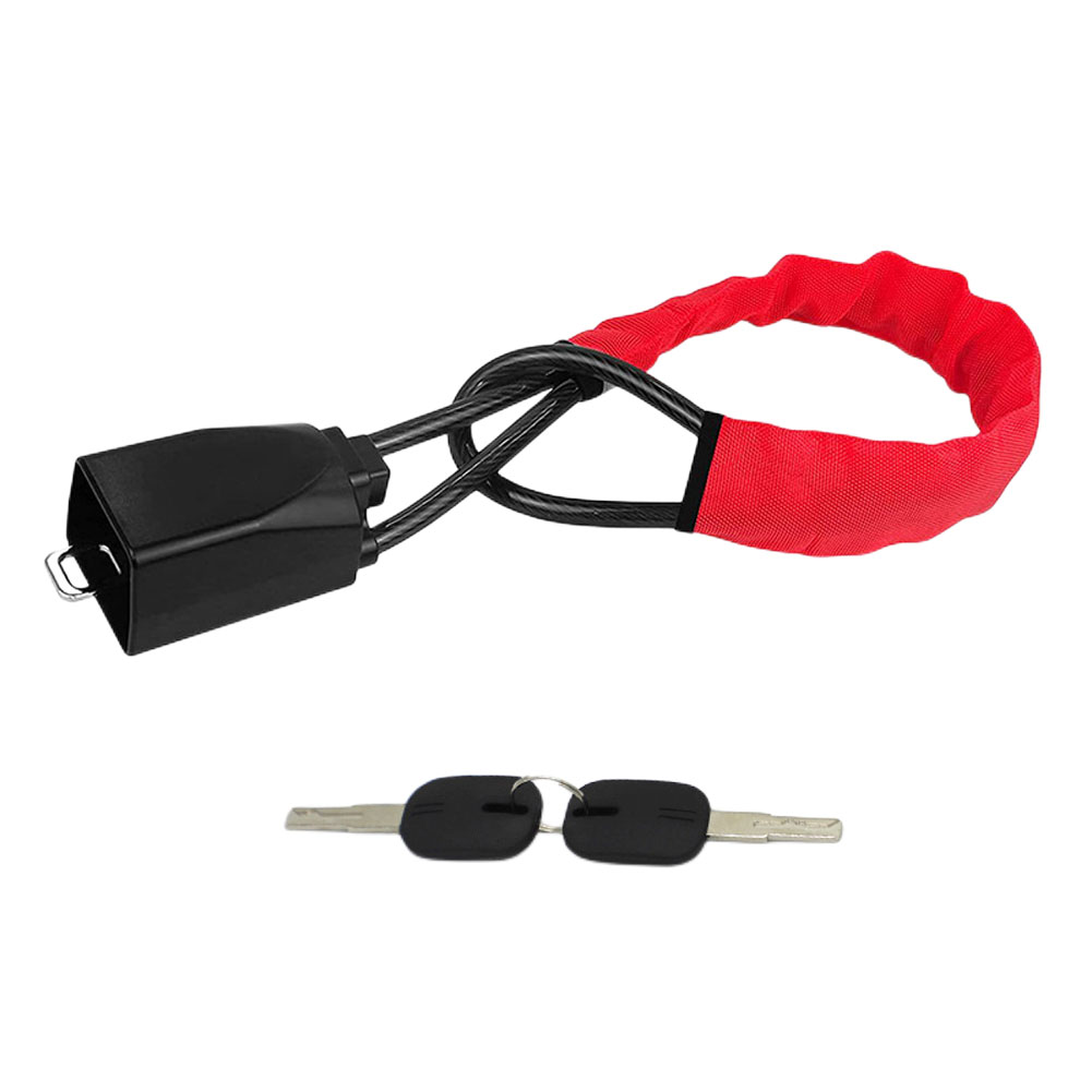 Universal Anti Theft Security Lock with 2 Keys Auto Security Snap Locks Seat Belt Anti-Theft Lock for Cars SUV for Auto Vehicle 6351c 75627
