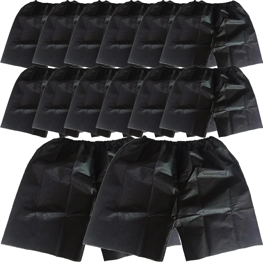 50 Pcs Disposable Mens Sports Shorts Portable Sauna Pants Briefs Male Non-woven Fabric Folding Men's Outdoor