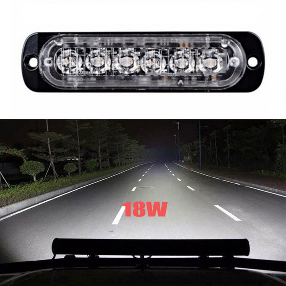 4W 12v LED Work Light Bar Driving Lamp Fog Lights For Off-Road SUV Car Boat Truck LED Headlights Daytime Running Light