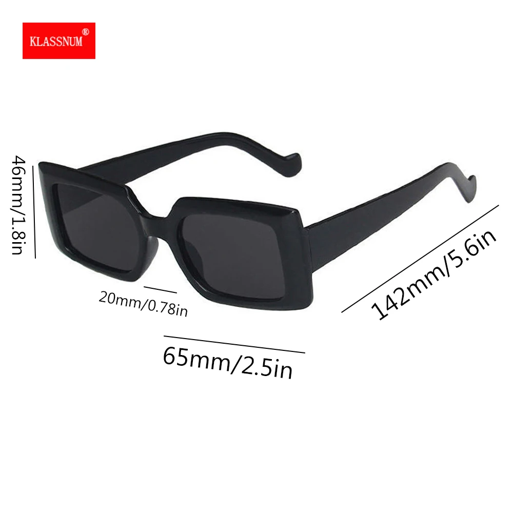 new 2024 Color Shades Women Small Sunglasses Black Trendy Square Glasses Vintage Retro Green 2025 Glasses Female Unisex Eyewear Wholesale