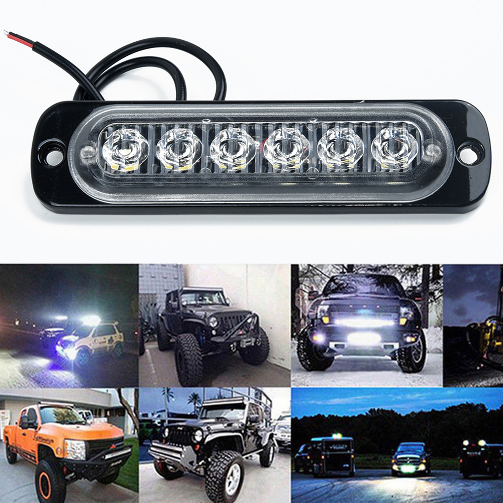 4W 12v LED Work Light Bar Driving Lamp Fog Lights For Off-Road SUV Car Boat Truck LED Headlights Daytime Running Light
