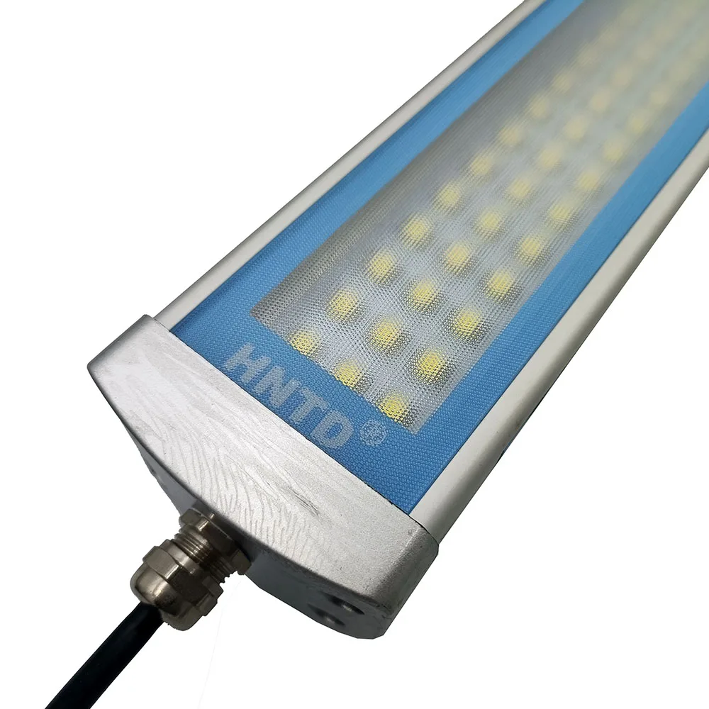 HNTD 40W 55W LED Tri-Proof Light Panel Work Lamp TD42 CNC Machine Tools Workshop Lighting DC24V 36V AC 110V 220V Free Shipping