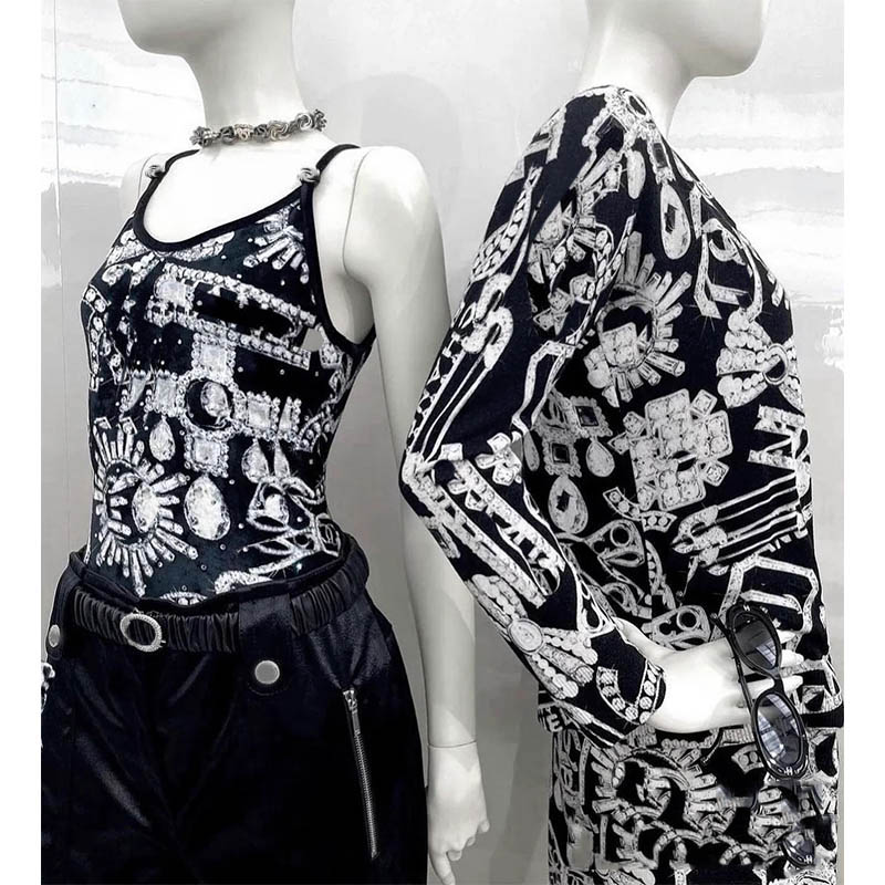 Fashion One Piece Swimsuit 2024 designer New Printing Bandage Swimwear Women Swimsuit Bathing Suit Beach wear Female Swimming Suits