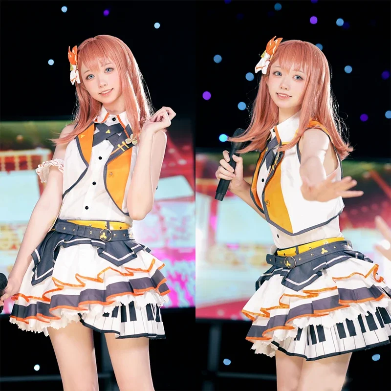 Minori Hanasato Cosplay Project Sekai Colorful Stage Feat Momoi Airi 2025 Cosplay Costume Dresses Uniform Wig new Suit Halloween Clothes