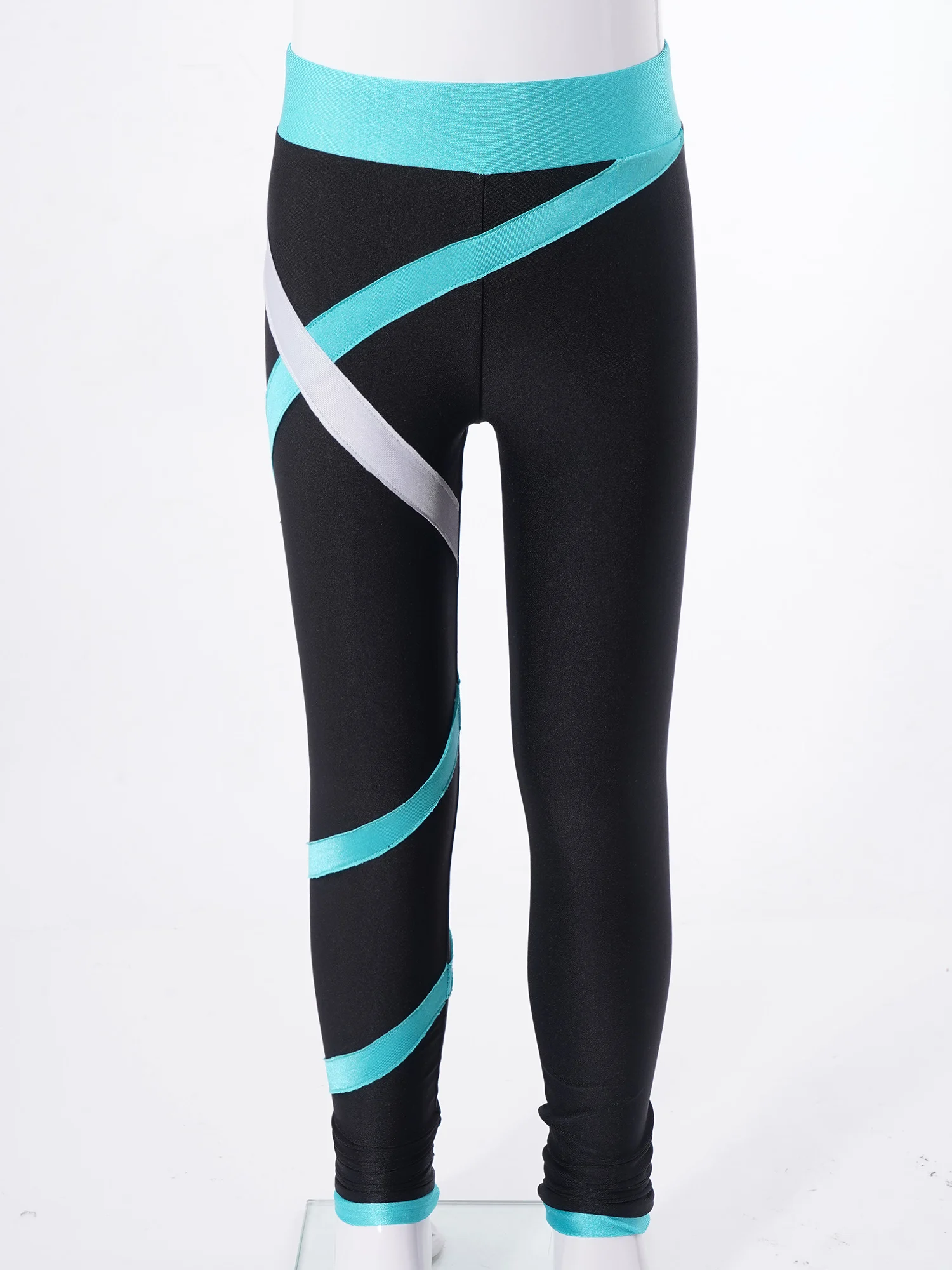 Gymnastics Jumpsuit Kids Girls Long Sleeve 2025 Shiny Rhinestones Ballet Gymnastic Leotards with Leggings for new Yoga Skating Bodysuit
