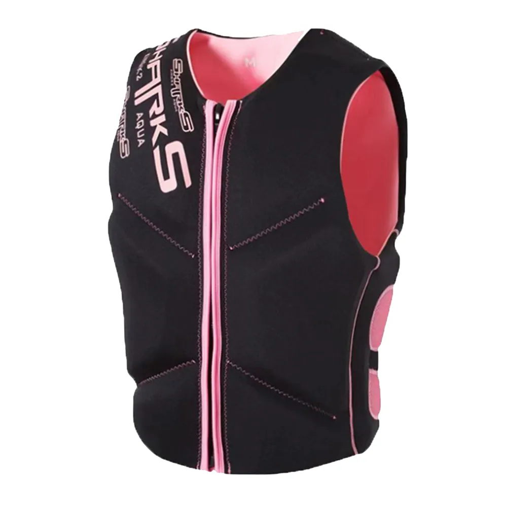 Professional Neoprene Safety new Life Jacket 2025 for Adults, Portable Buoyancy Vest, Water Sports, Swimming, Surfing, Rafting, 2023