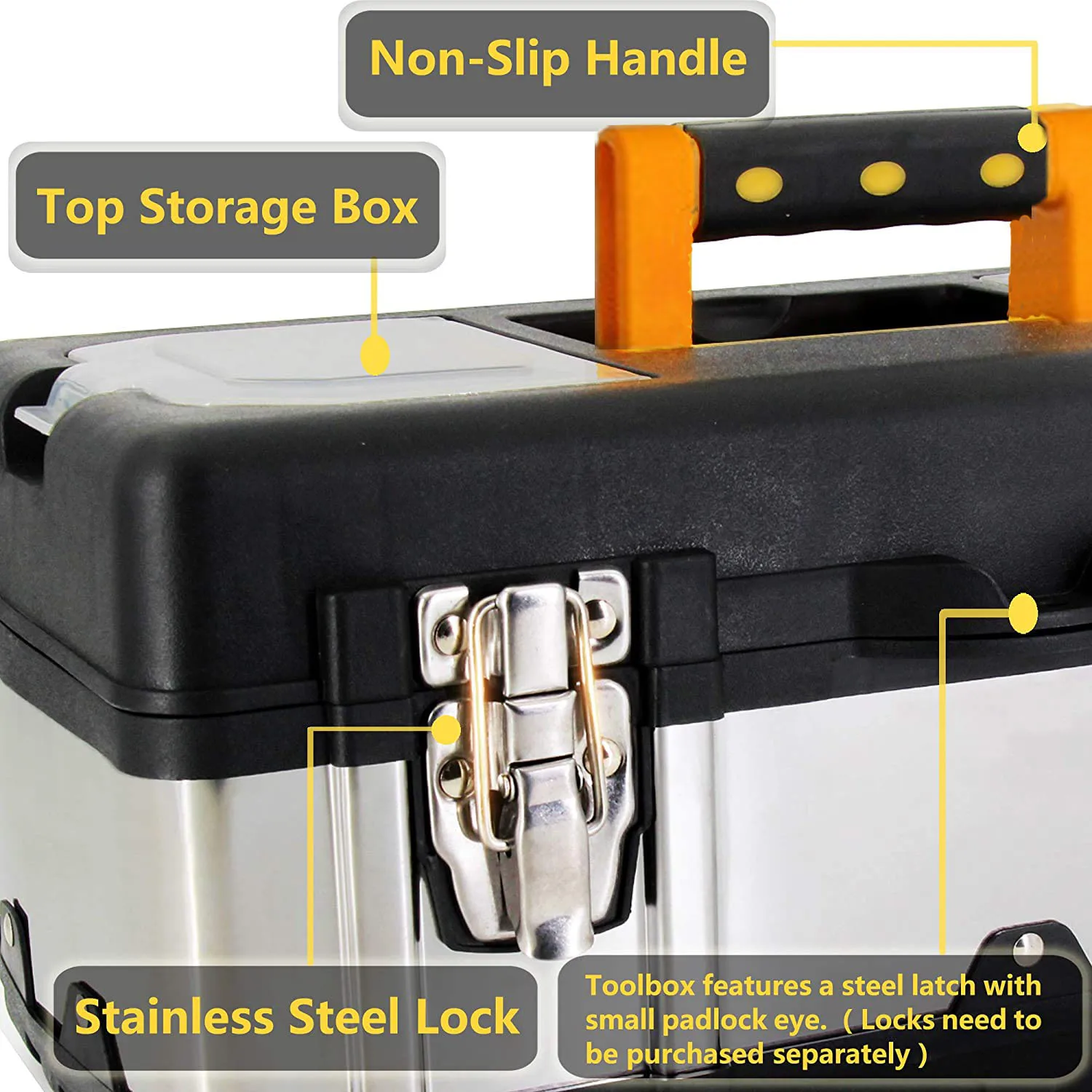 Suitcase Tool Box Toolbox Industrial Grade Multifunctional Tools Storage Box Metal Tools Organizer Boxes