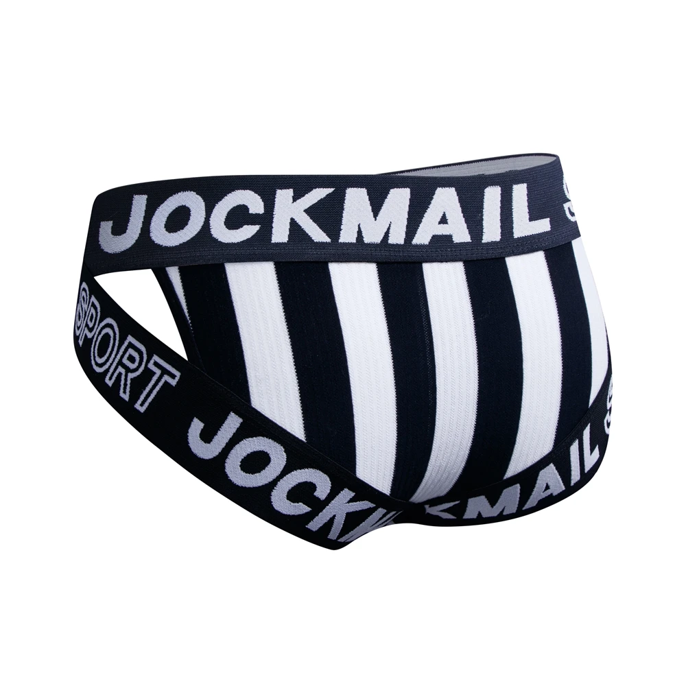 JOCKMAIL Men's Briefs Sexy Men Underwear Jockstrap Slip Homme Bikini Cueca Hombre Underpants Gay Panties Calzoncillos Breathable