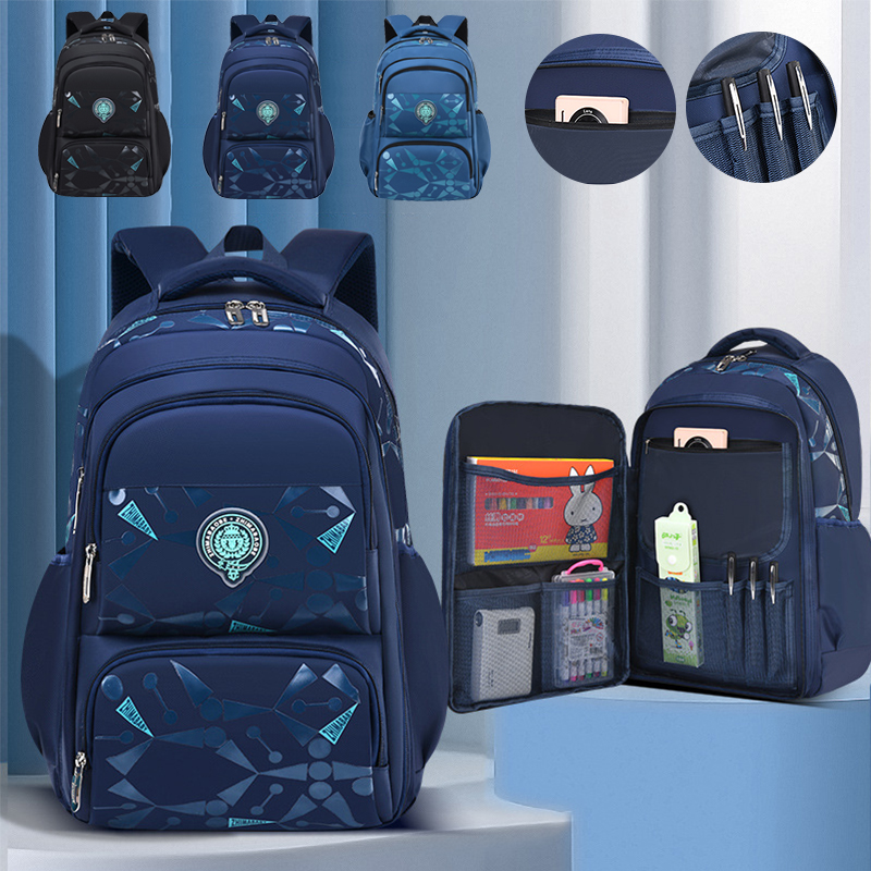 Children School Bag Kids Primary Orthopedic School Backpack Large capacity Boys Backpack Waterproof Schoolbag Mochila Book Bag 698d8