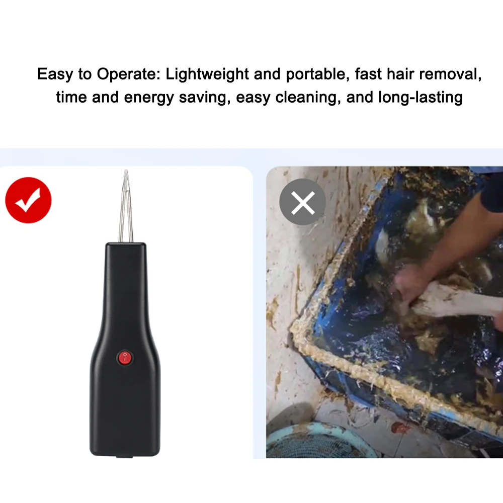 Handheld Electric Poultry Feather Plucker Portable Automatic Short Hair Plucking Tool Chicken Duck 2025 new Goose Defeatherer