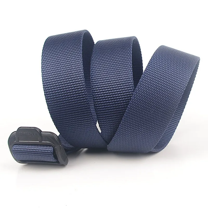 Military Belt For Men Army Tactical Belts Adjustable Male Outdoor Travel Waistband With For Plastic Buckle 120cm High Quality