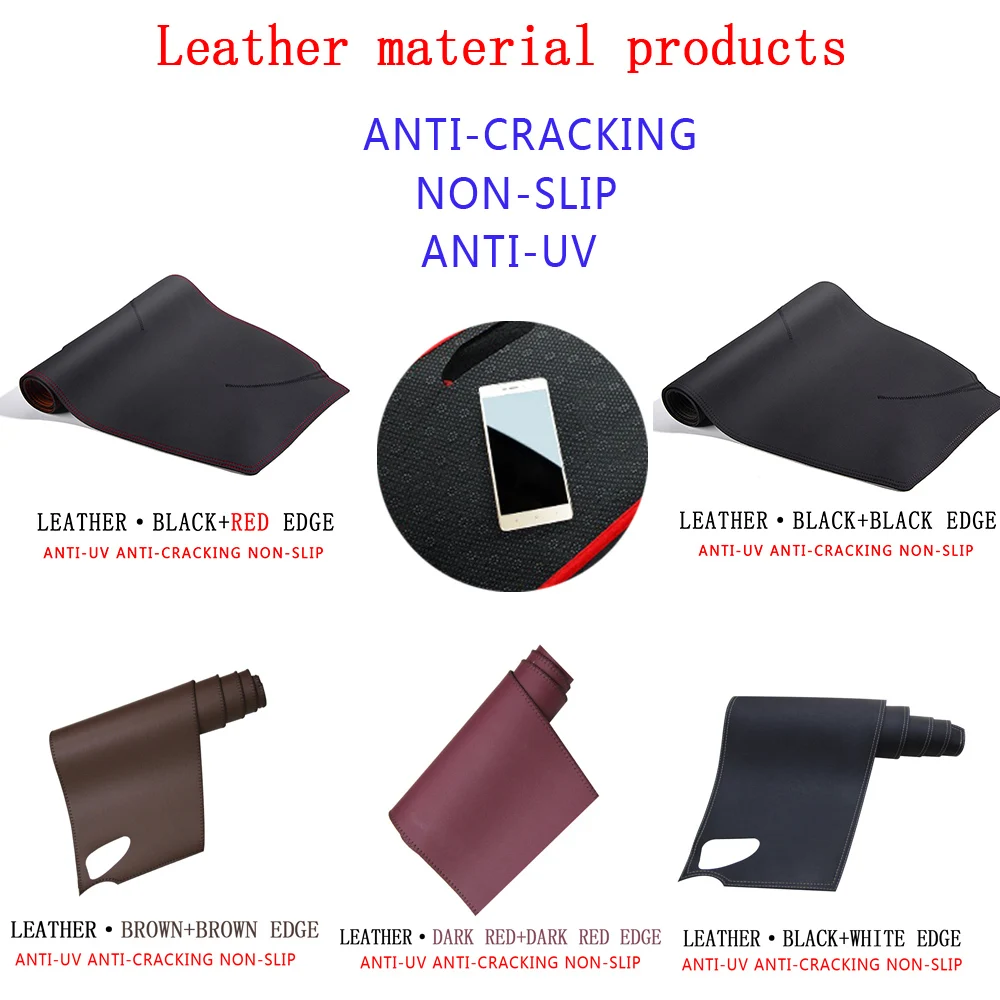 3 Superb Skoda For B8 3V 2016 2017 2018 2019 2020 3 Anti-Slip Mat Dashboard Cover Pad Sunshade Dashmat Cover Car Accessories smile