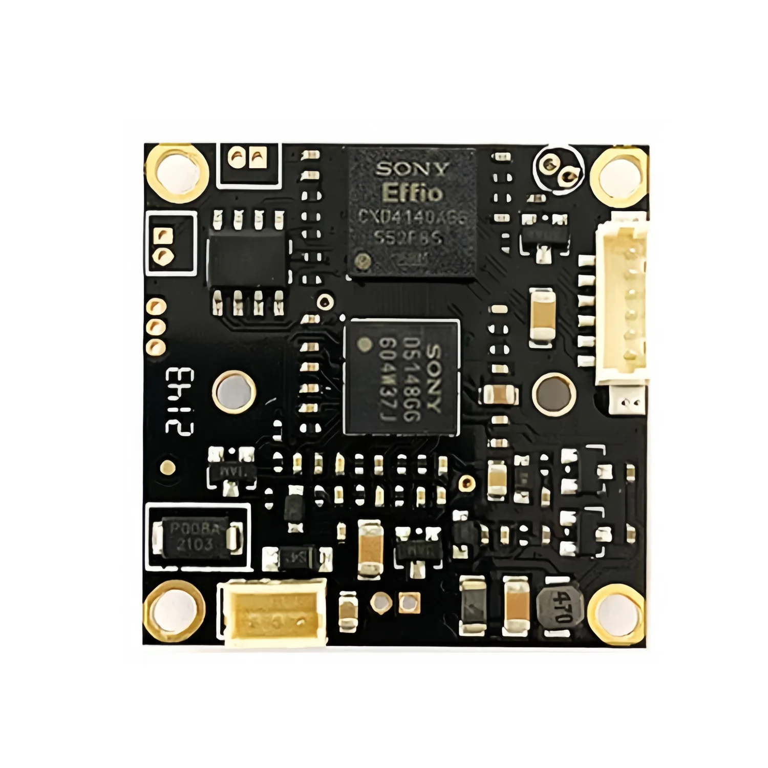 100%New CHIP 4140+673 CLESTECH Sony Effio-E CCD Circuit Board HD CCTV CAMERA 32*32 Monitor Analog Module Microscope DIY CLESTECH