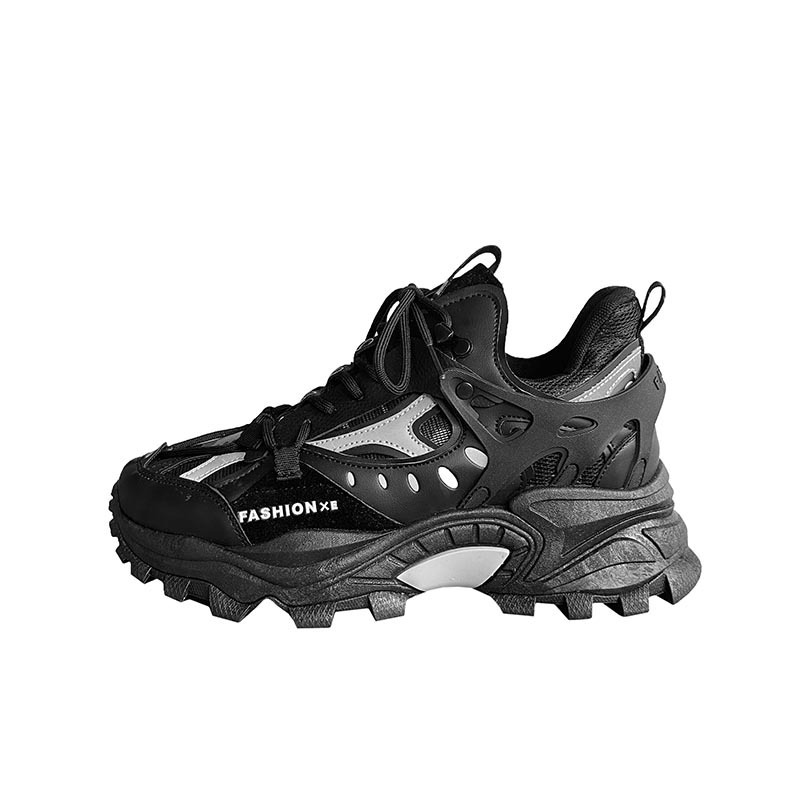 Vulcanized Shoes Luxury Sneakers Men Harajuku Shoes Chunky Sneakers Men Black Sneakers Men High Fashion Zapatos Hombre s76