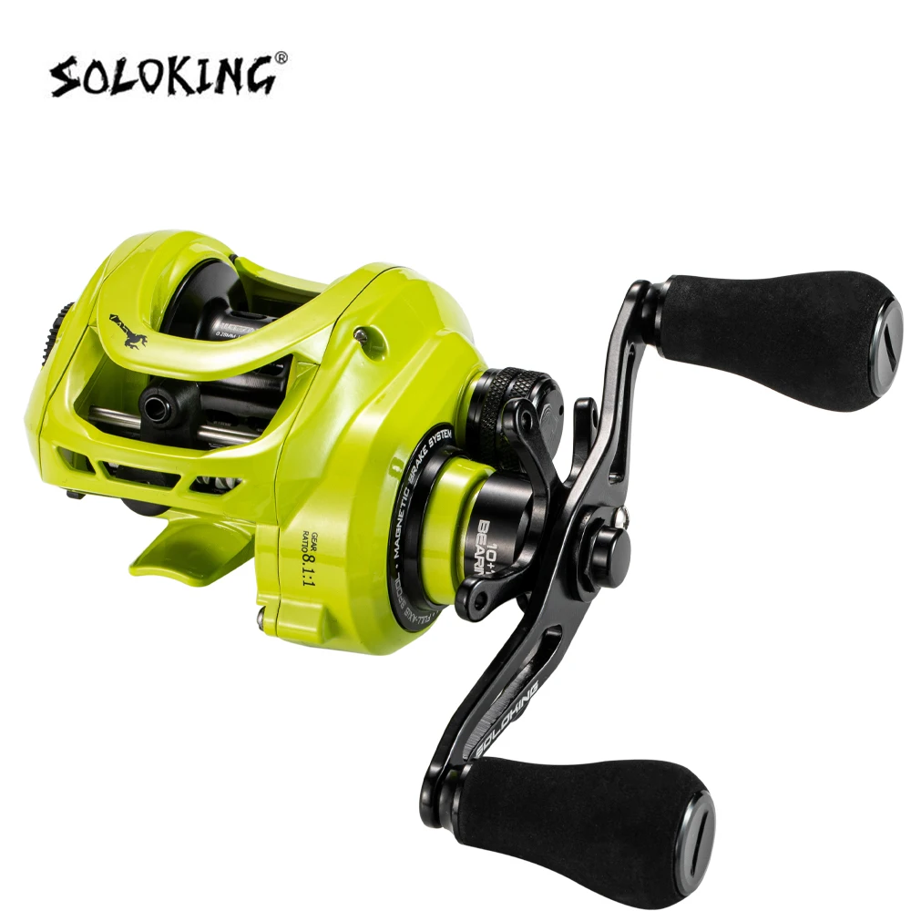new CT150 Baitcaster Reel Fishing Reel BFS Reel 6+1BB 8.1/6.4:1 2025 High Speed 5KG Drag Reel for Catfish Bass Carp Fishing