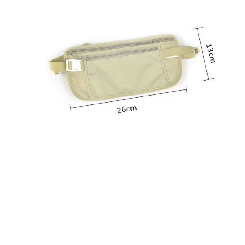 Men 2025 Thin Waist Fanny Pack Belt Bag Travel Hip Bum Bag Small Chest Pouch Phone new Storager Outdoor Invisible Bodypack Anti-theft