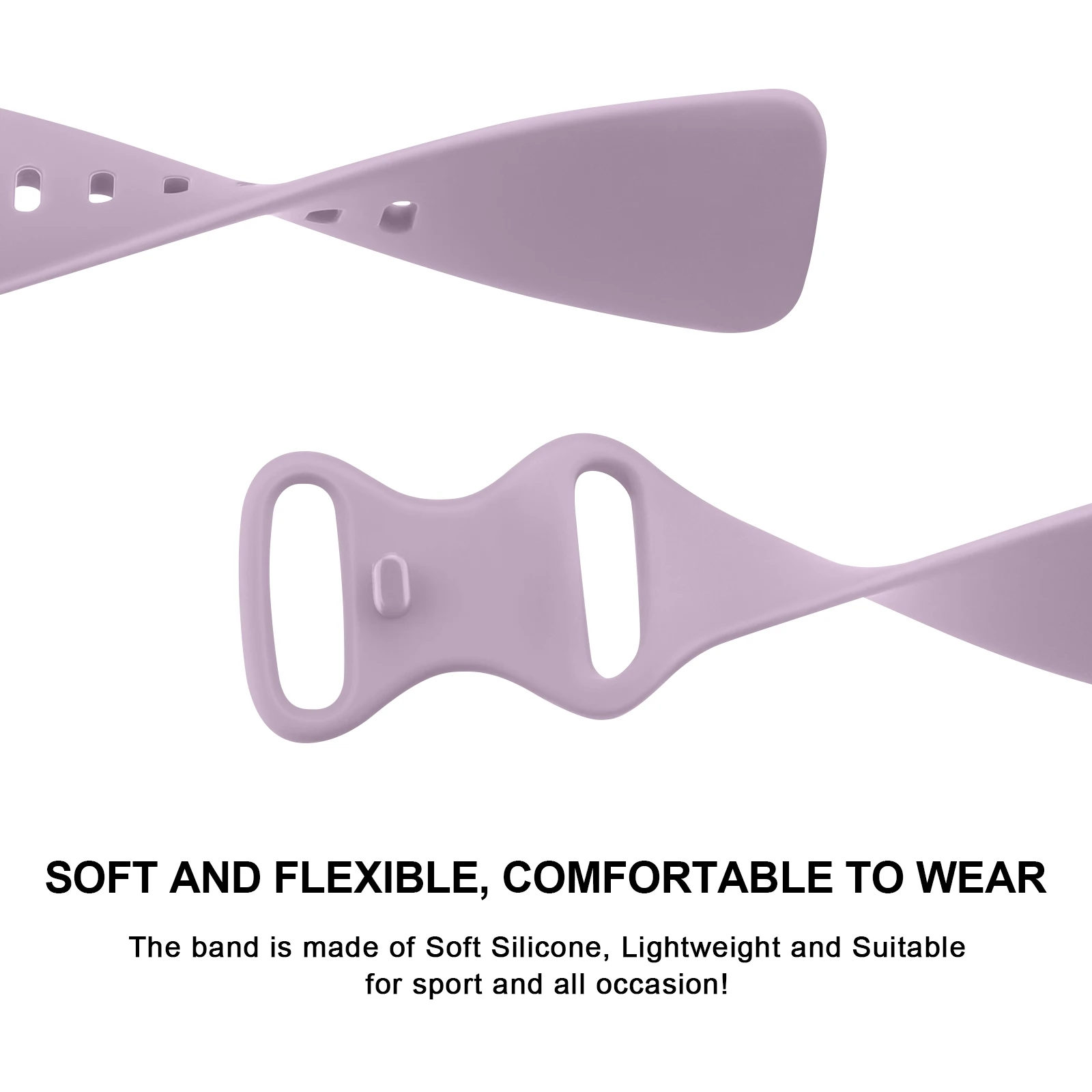 Smartwatch Strap for Fitbit Versa 3 Versa 4 Band Watchband Soft Bracelet Replacement for Fitbit Sense Sense 2 Strap Wristband