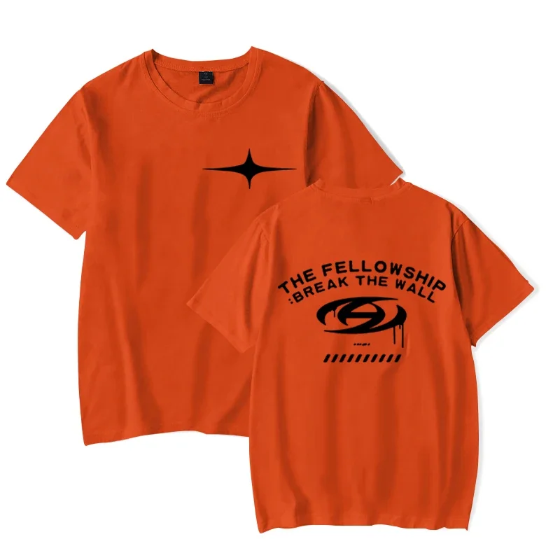 Ateez Korean Band new T-Shirts Women Funny Graphics 2025 Y2K Tops Summer Short Sleeve T Shirt Ateez Kpop T Clothing Haruku Women Shirts