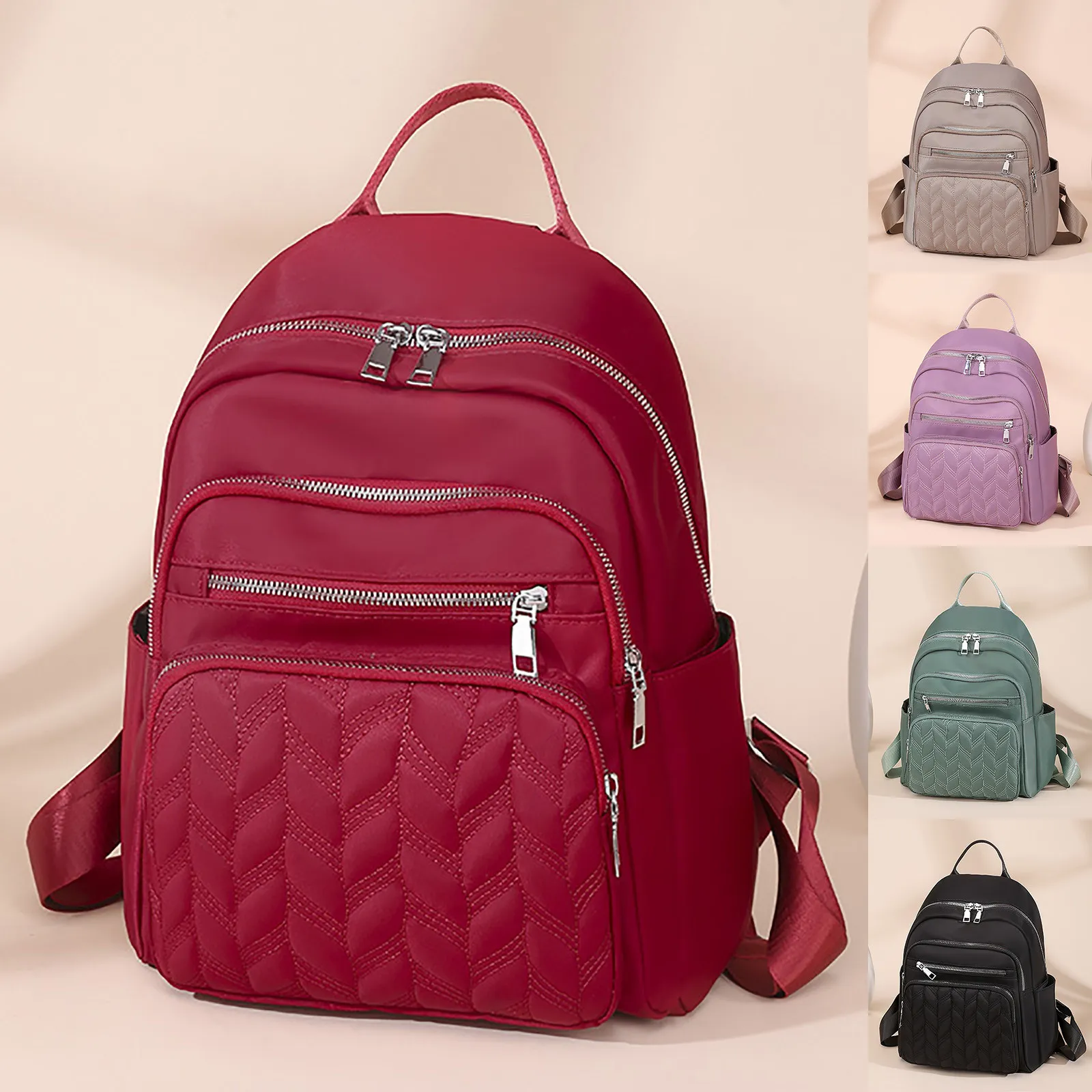 Women's Waterproof Cloth Outdoor Travel Bag Leisure Backpack Girls Backpacks For Middle new 2025 School School Backpack Dropshiping