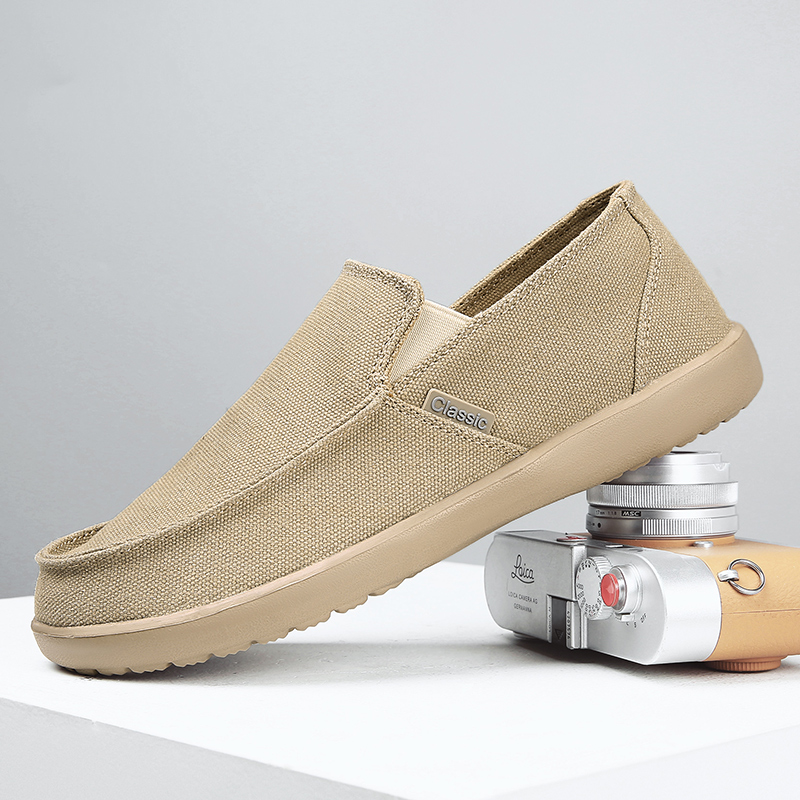 Men Vulcanized Shoes 2020 Autumn New Men Shoes Breathable Walking Canvas Shoes Breathable Loafer Sneakers Men
