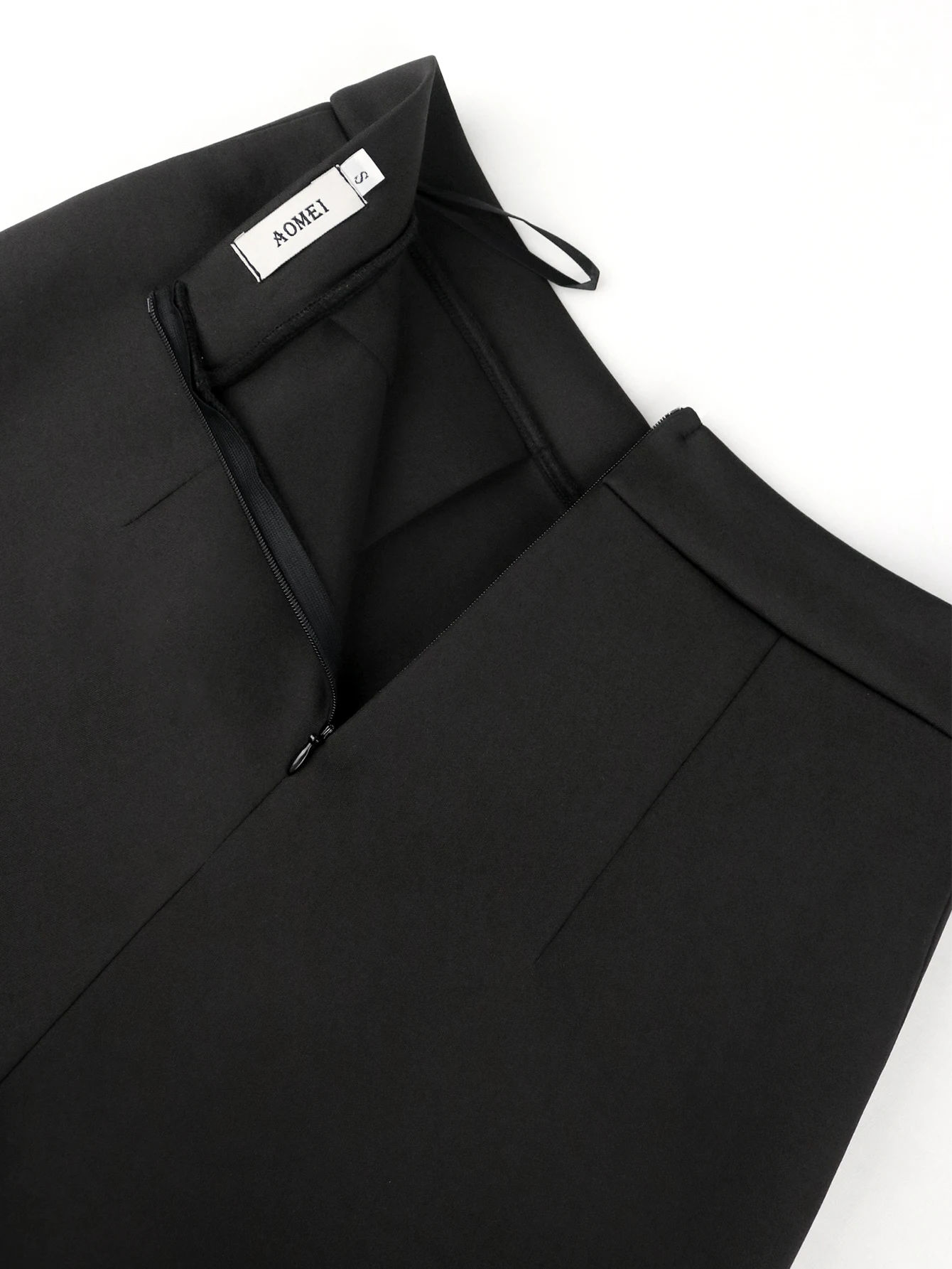 AOMEI Women High Waist Pencil Pants Lady Office Black Long Trousers Daily Party Evening tail new Event Capris Summer 2025 Autumn New