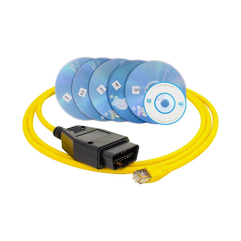 Newest ENET Date cable for BMW F-series ICOM Coding OBD2 Interface Cable For BMW OBDII Scanner Data Tool