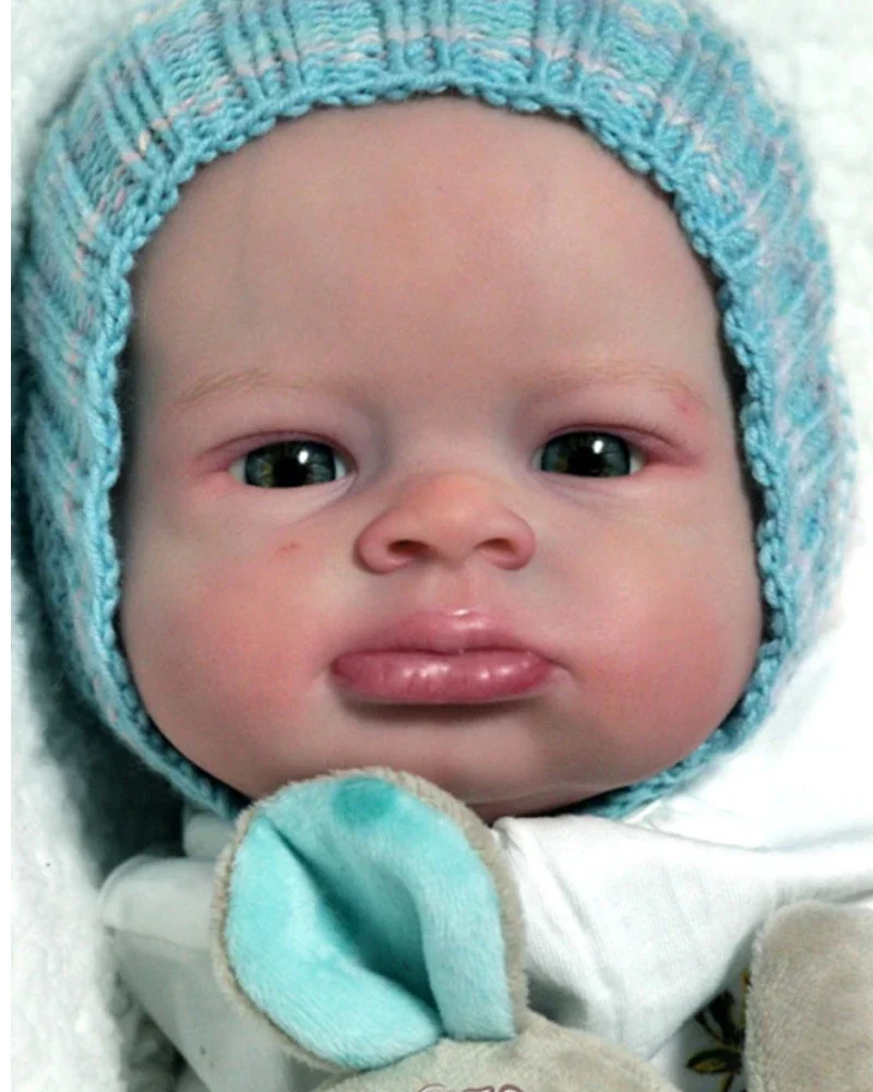 20inch Already Painted Reborn Doll Parts 2025 Lanny Unassembled Lifelike new Baby 3D Painted Skin with Visible Veins Cloth Body Included