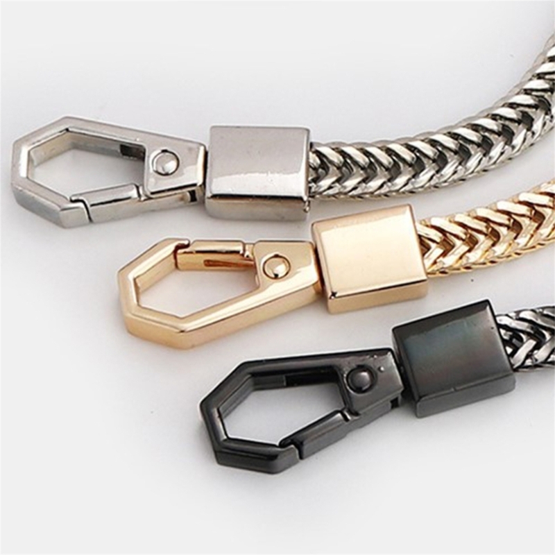 40cm/100cm/120cm Snake Bone Gold/Sier/Black Replacement Metal Shoulder Strap Crossbody Chain Bag Accessory fb8a - view 3