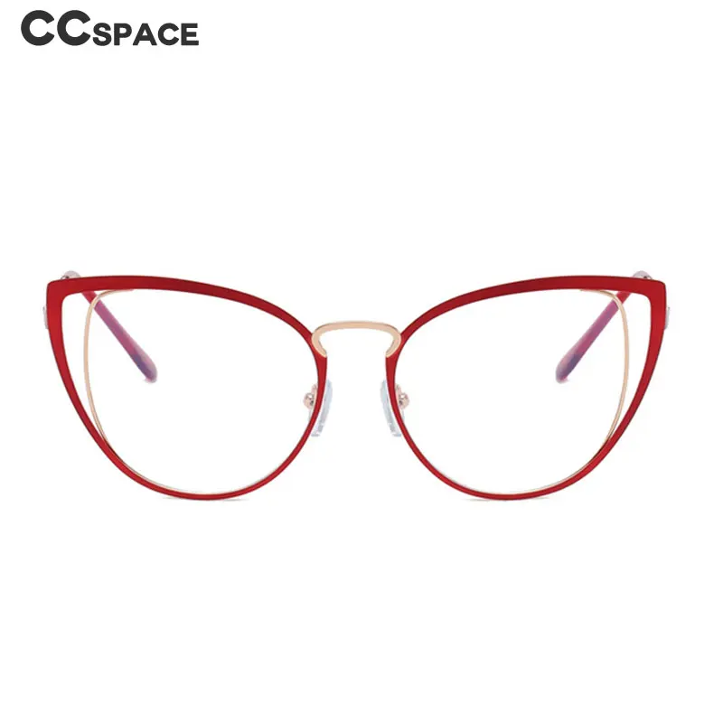 new R55583 Vintage Classic Blue Light Proof Cat Eye Metal Presbyopia Brand Designer Fashionable Round 2025 Optical Frame Computer Glasses
