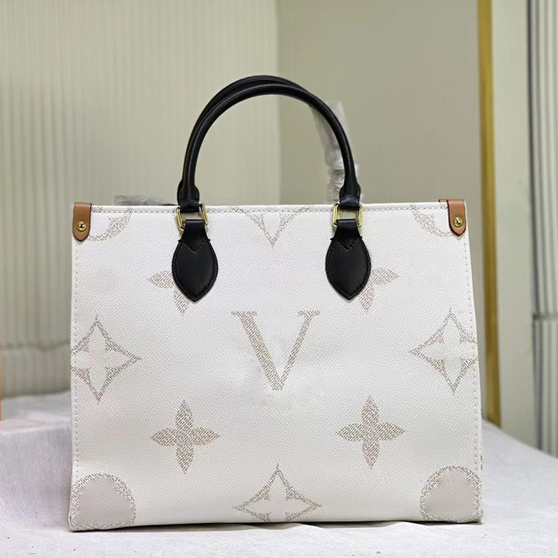 Luxury women tote bag designer Casual Large capacity handbag Leather high quality Shoulder bag Travel Shopper bag designer for women 4 colors 45495