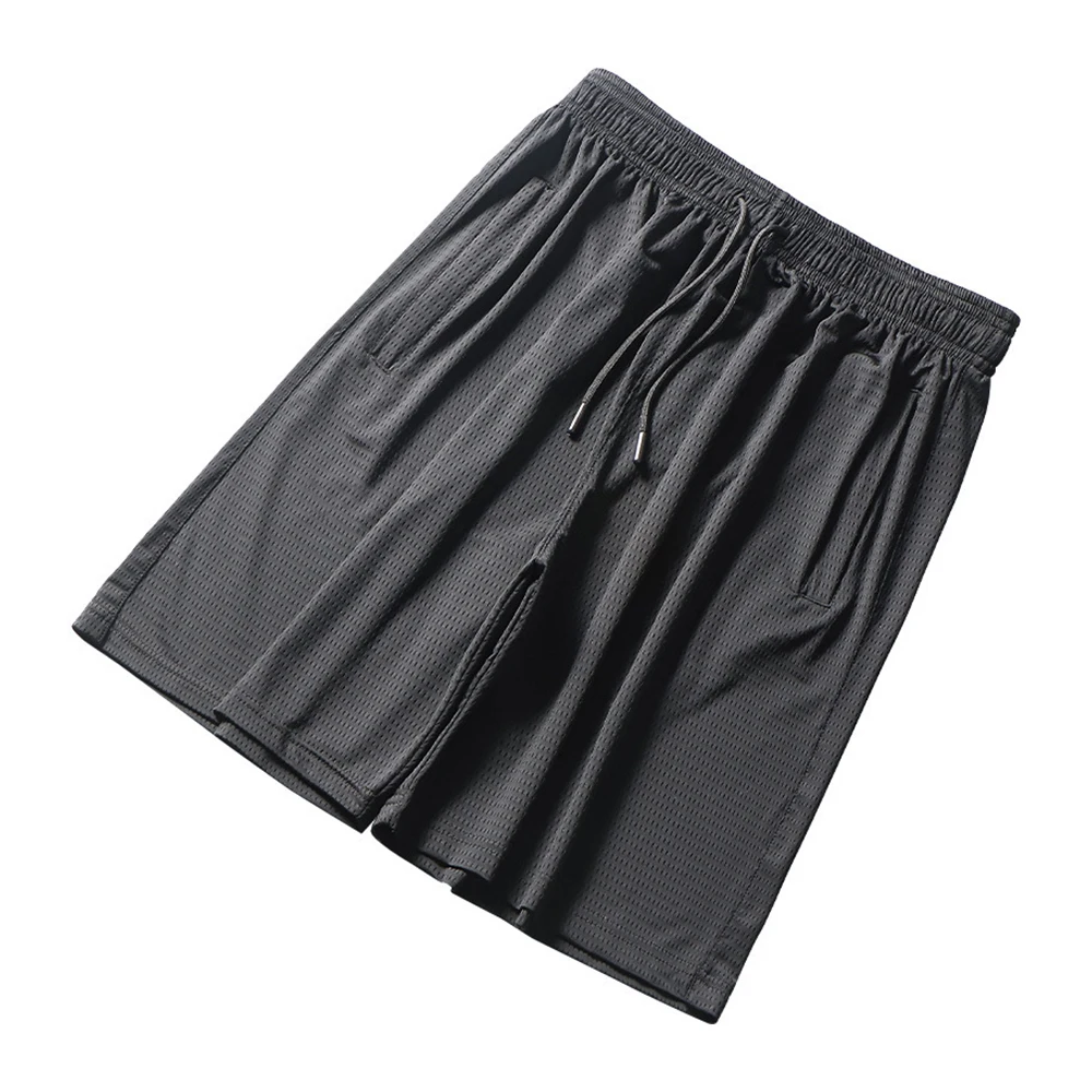 Mens Gym Mesh Basketball Shorts 2025 Athletic new Workout Ultra-Thin Short With Pockets Quick Dry Men Boxers Breathable Trunks Drawstring