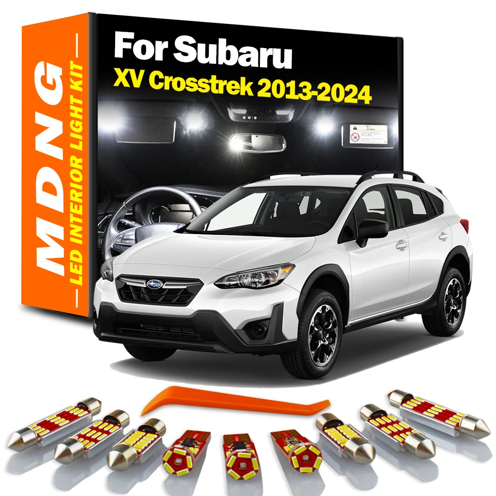 MDNG Interior LED Light Kit For Subaru XV Crosstrek 2013 2025 2014 2015 2016 2017 2018 2019 2020 new 2021 2022 2023 2024 Car Accessories