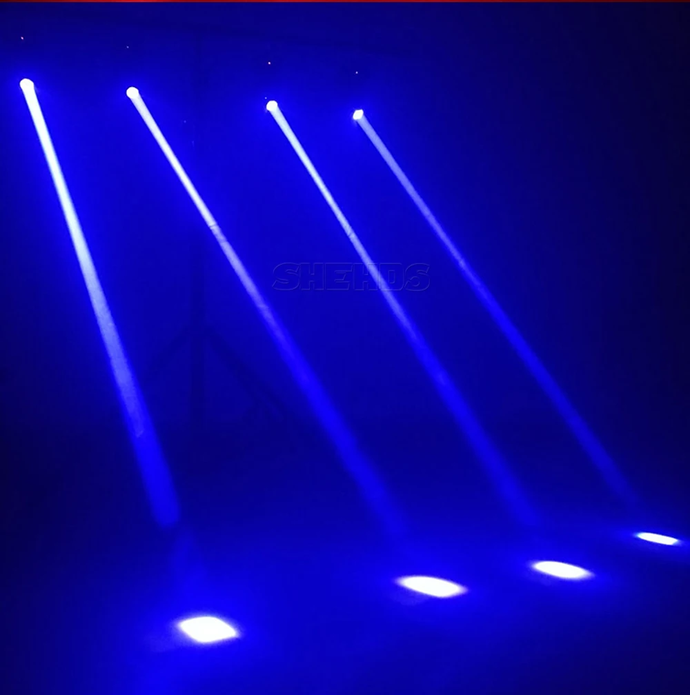SHEHDS Mini LED Spot Beam 10W Moving Head Light DMX512 Strobe For Home Disco Bar Stage Wedding Show