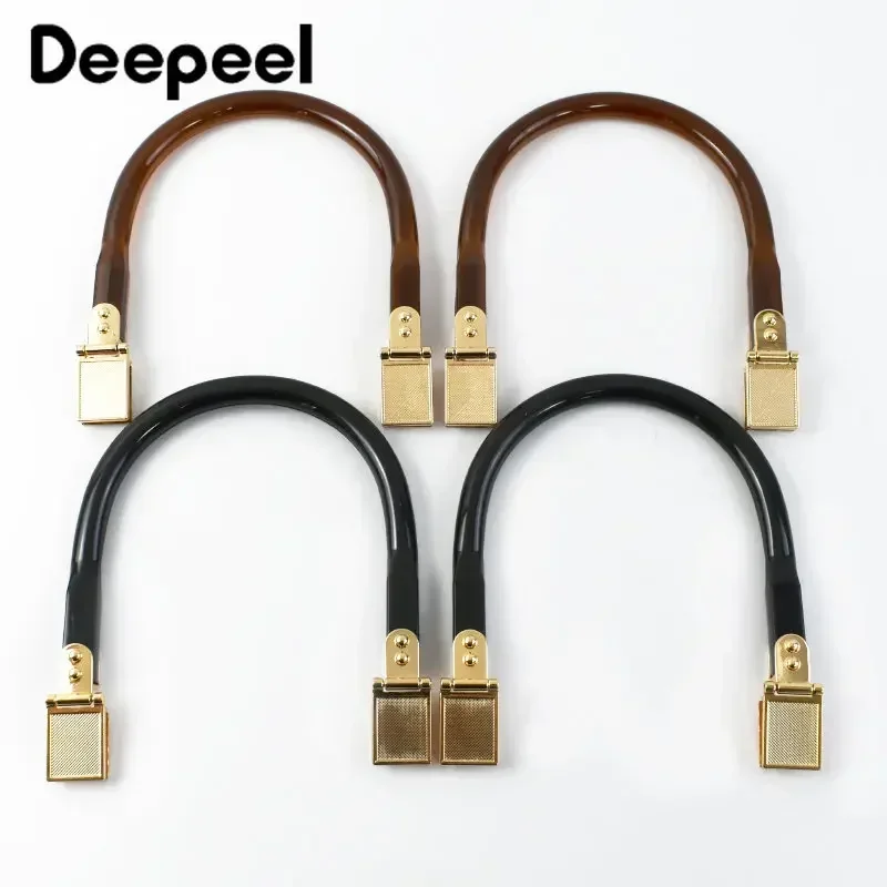2/4Pcs Deepeel 13x14cm U-shaped Metal Purse Kiss new Clasp Bag Lock Frame Buckle Wallet 2025 Handle Women DIY Sewing Hardware Accessories