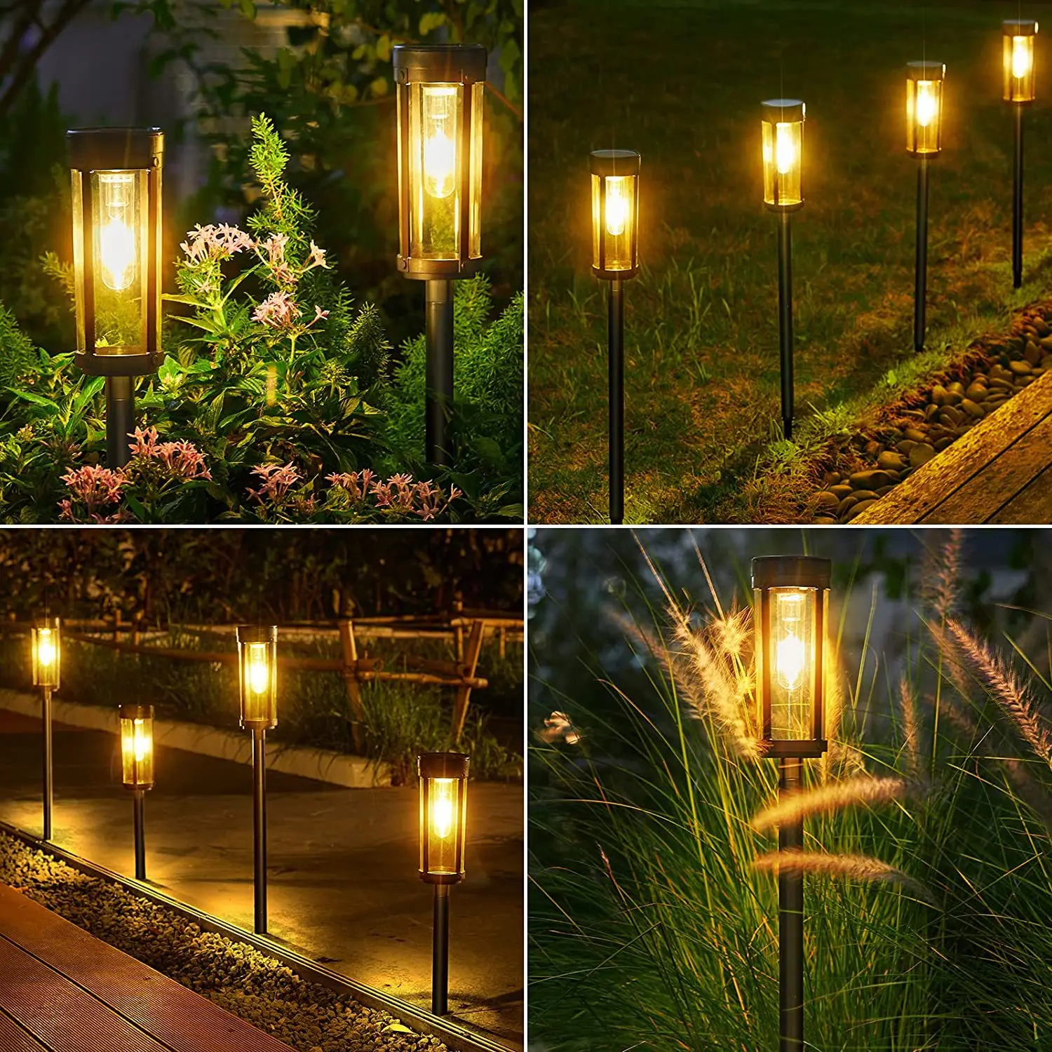 Solar Led Lights Outdoors Lighting Waterproof IP65 Garden Decorative Lamp Lighting for Yard Lawn Patio Garland Landscape Light - view 3
