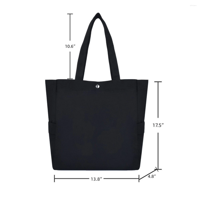 Shopping Bags God Is Good Funny Printed One-shoulder Bag Large Capacity Ladies Tote Canvas Women fashionable item zhanyishengli