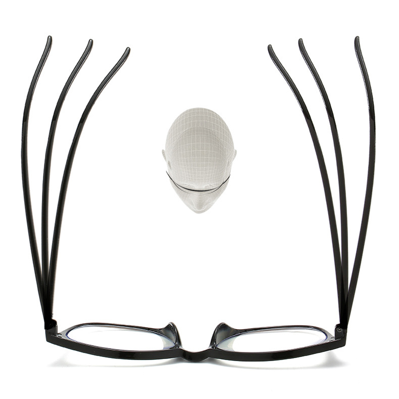 fff Progressive Light Anti Multifocal Blue Reading Glasses Women Men Full Frame Presbyopic Eyeglasses