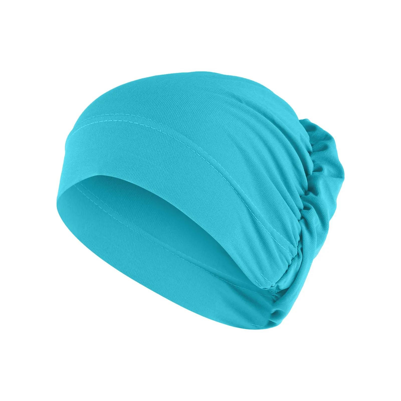 Women Solid Beading new Hat Muslim Ruffle Cancer Chemo Hat Wrap Cap Scarf 2025 Hat Set for Boys Scarf Gloves Hat for Men