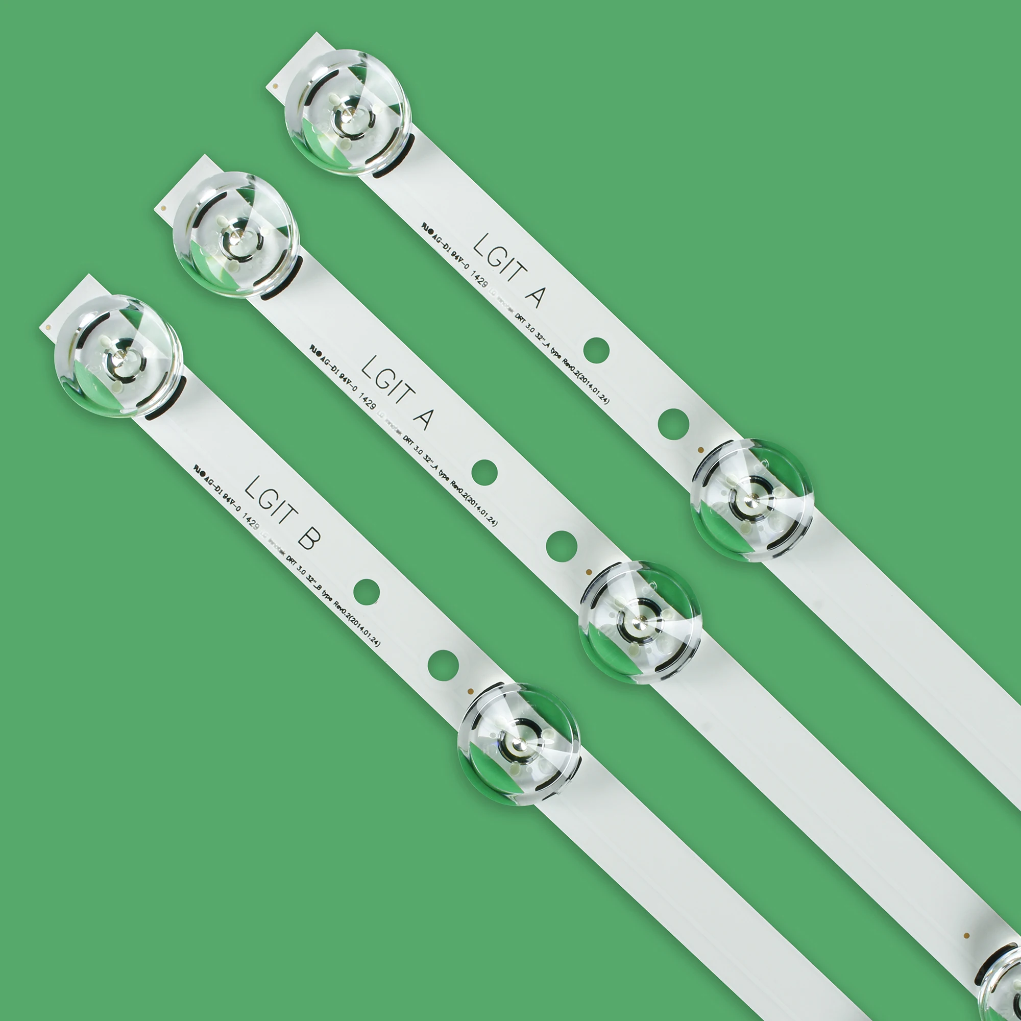 3pcs/lot Backlight 2025 LED Strip new Bars For LIG HC320DXN NC320DXN LC320DXE FGA6 FGA3 320DUE NC320DUN VBBP3 32 inch TV LED Backlight