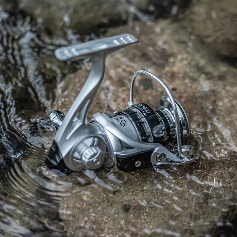 FishMX Spinning Fishing Reel Ultralight Max Drag 10kg Spinning Reel for Carp Pike Bass Fishing Coil