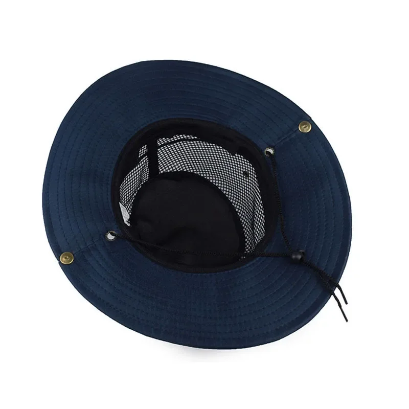 Men Women Outdoor 2025 Beach new Seaside Sun Hat Shade Breathable Bucket Hat Male Summer Fishing Trekking Collapsible Mesh Fisherman Caps