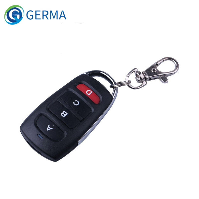 GERMA RF Remote Control Key 433mhz Transmitter Cloning Duplicated Copy learning 2025 new fix code for Electric Garage Door Car