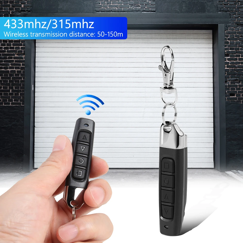 5-20pcs 433MHz Remote Control Electronic Gate Garage Door new Opener Remote Control 2025 Duplicator Learning Code Cloning Code Car Key