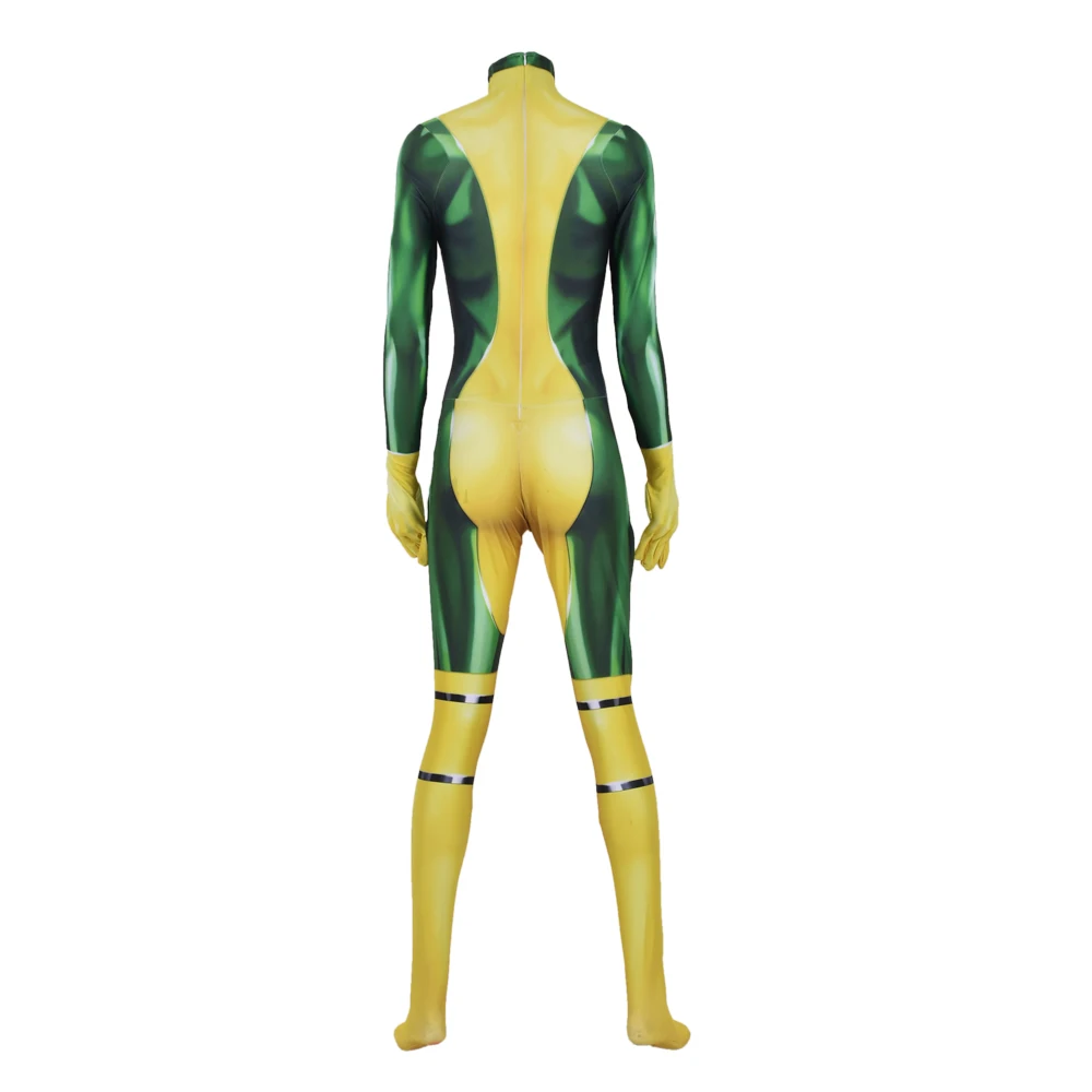 Rogue Costume Superhero 2025 Cosplay new Suit Halloween Zentai Party Jumpsuits