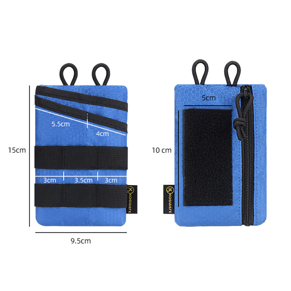 EDC Storage Bag Molle Storage Bag Tactical Foldable Waist Pouch Hiking Hunting Card Tool Key Scissor Pouch Multi-Tool Bags eb1f9 575c7