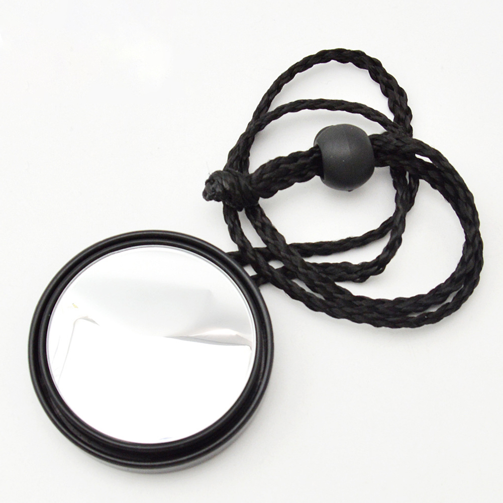 Rearview new Mirror Diving Mirror Replacement Underwater W/ 2025 Lanyard 360 Degree Adjustable Lightweight Durable