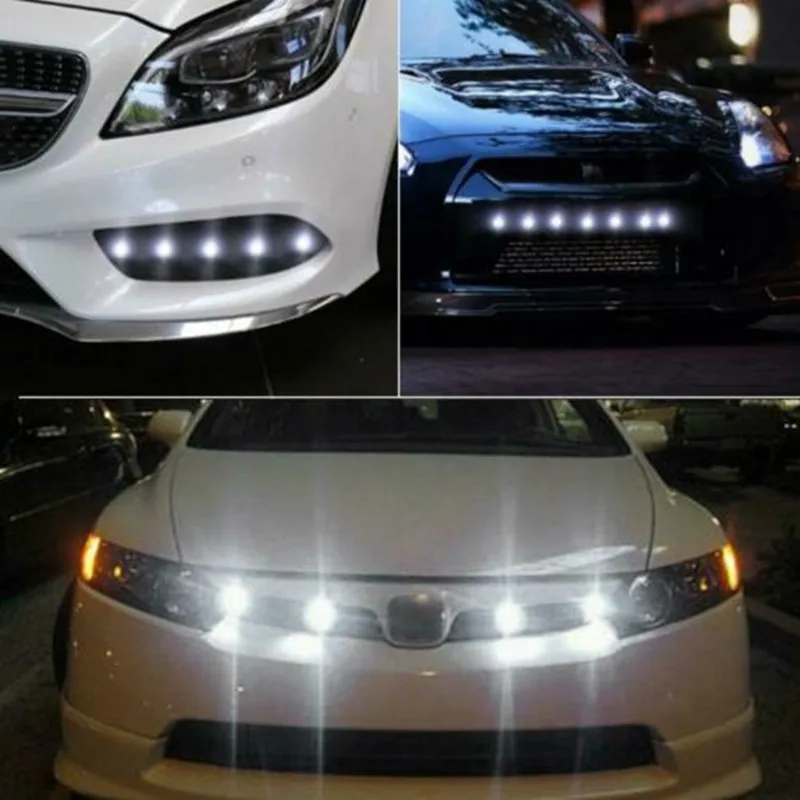 12V LED Turn Signal Lamp Eagle Eye DRL 10Pcs 18mm High Power SMD Daytime Running Car Fog Bulb Reverse Backup Parking Light