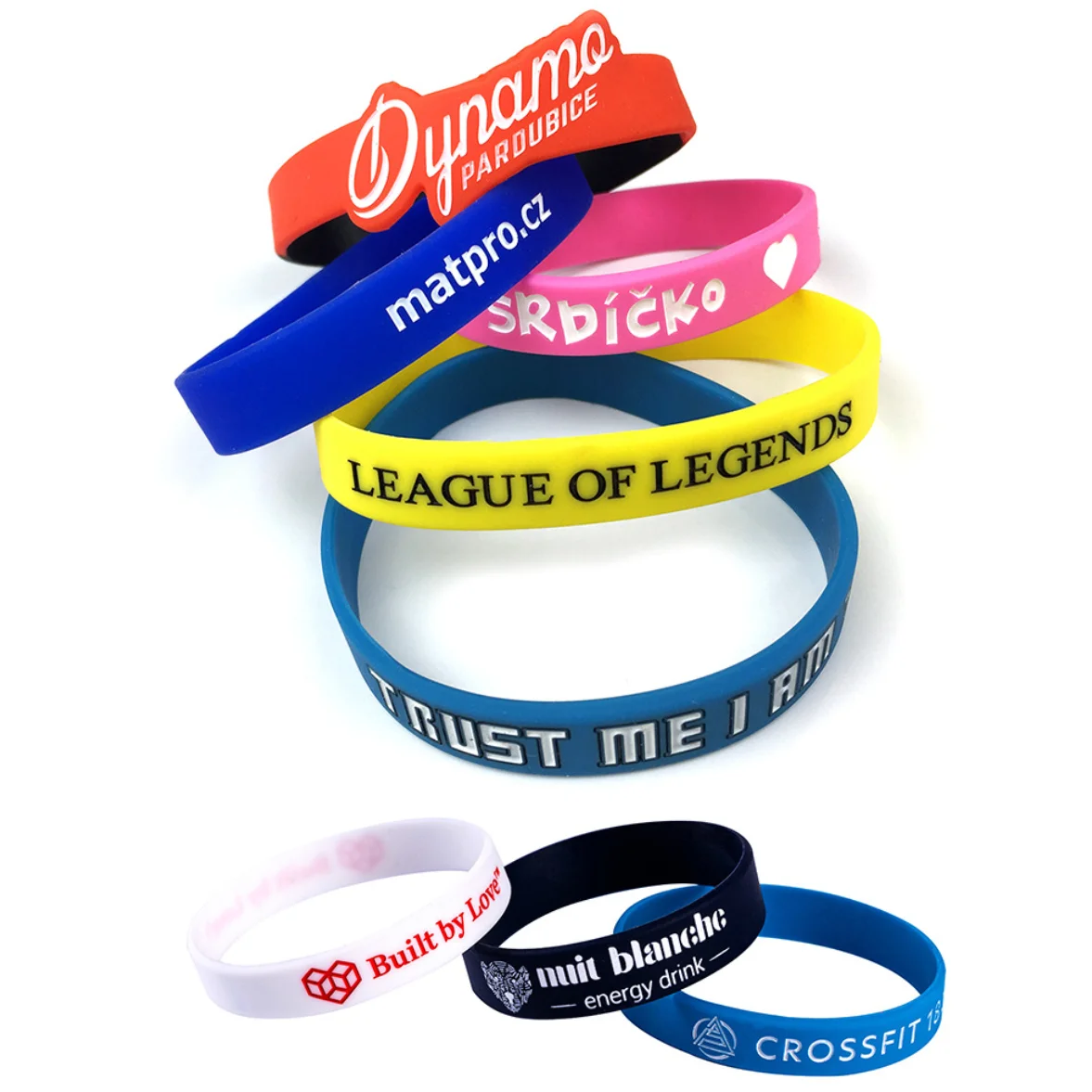 100PCS Customized Silicone Bracelets Custom Wristband 2025 Personalized Band new with Text For Game, Events